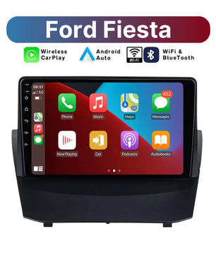 (FORD FIESTA) Apple CarPlay/Android Auto Touchscreen Radio for Ford Fiesta