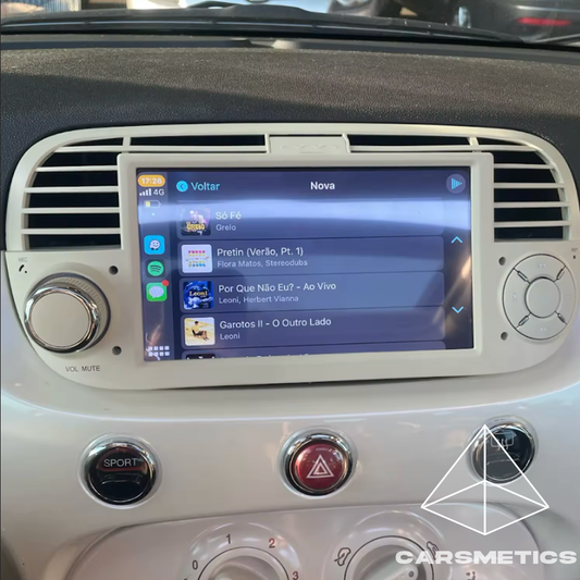 (Fiat 500) Apple CarPlay/Android Auto Touchscreen Radio for Fiat 500