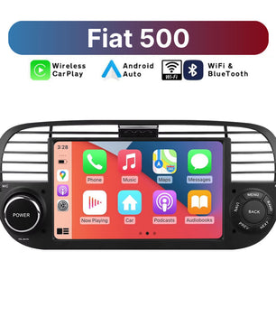 (Fiat/Abarth 500) Apple CarPlay/Android Auto Touchscreen Radio for Fiat/Abarth 500